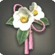 White Tea Flower Corsage