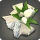White Tulip Corsage