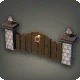 Wooden Garden Gate