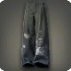 Worn Baggy Twill Trousers